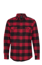 Load image into Gallery viewer, Long Sleeve Flannel Red And Black